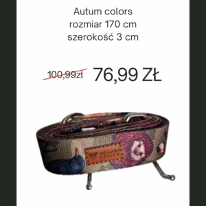 SMYCZ MIEJSKA AUTUM COLORS 170 3 CM